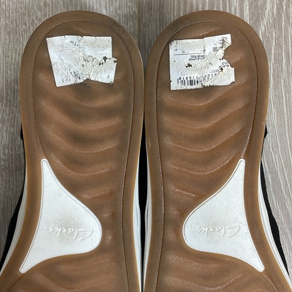 Clarks Cloudsteppers Breeze Ave Sneakers Slip On Washable Canvas 7.5M - Picture 12 of 16